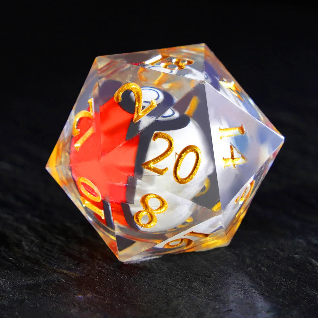 Pokémon Poké Ball Sharp Edge Resin Dice Set（Limited Edition）