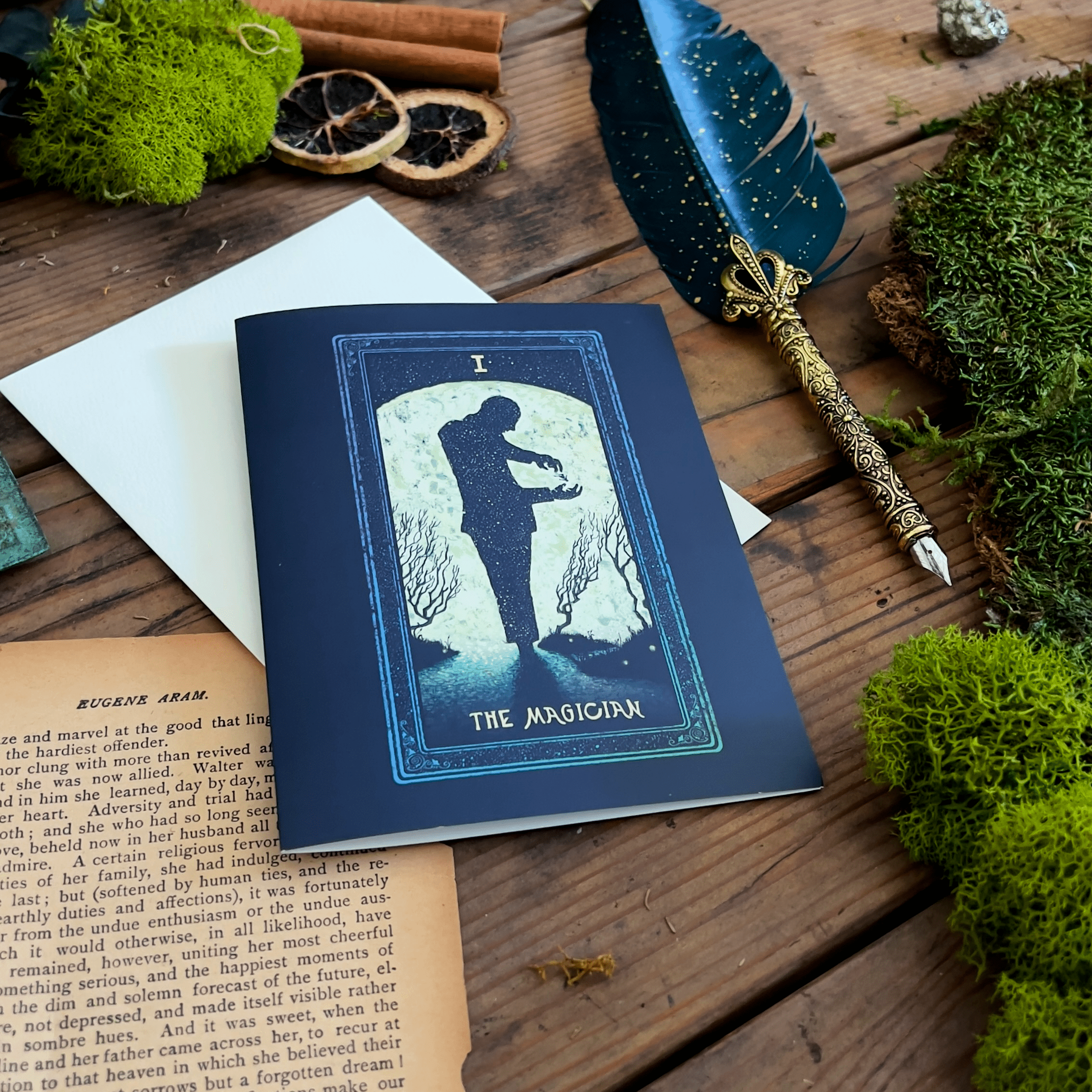 The Magician Tarot Greeting Card