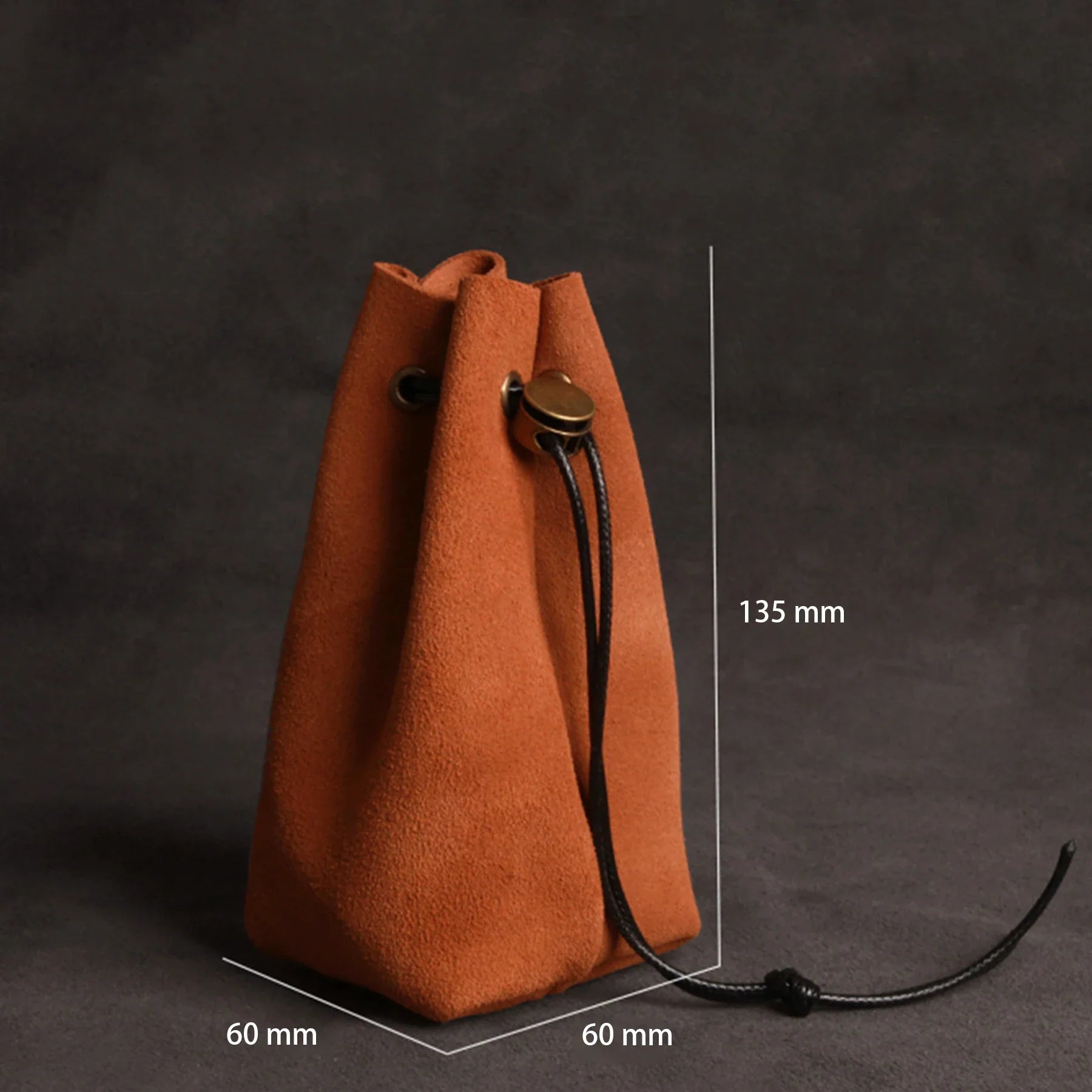 The Ranger’s Token — Handmade Leather Dice Pouch